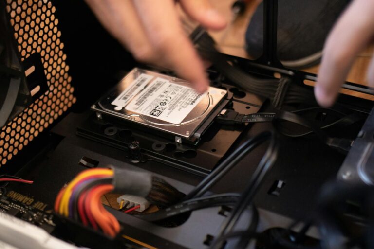 Technician performing computer repairs Roodepoort